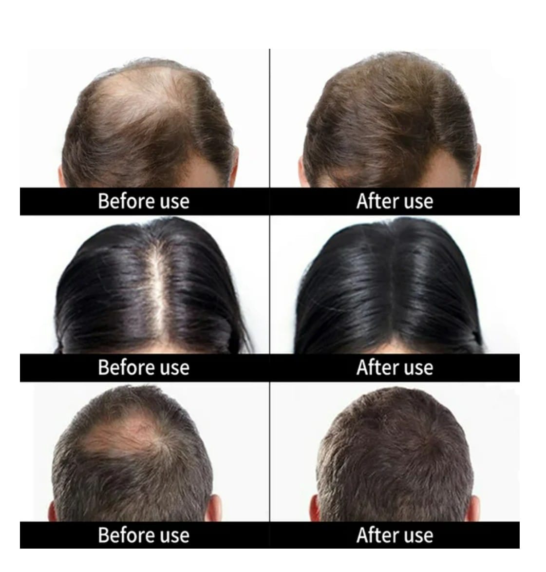 FIBRA CAPILAR para engrosar el cabello.