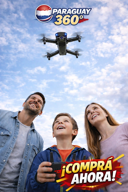 Drone E99 Dual Optical Flow con Cámara HD y Doble Batería