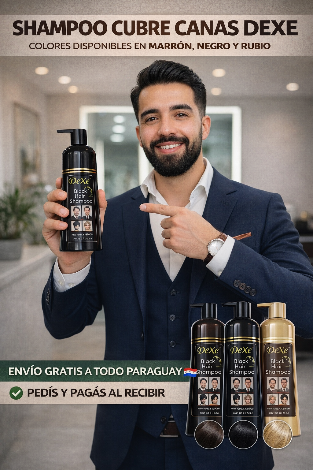 Shampoo Cubre Canas Dexe