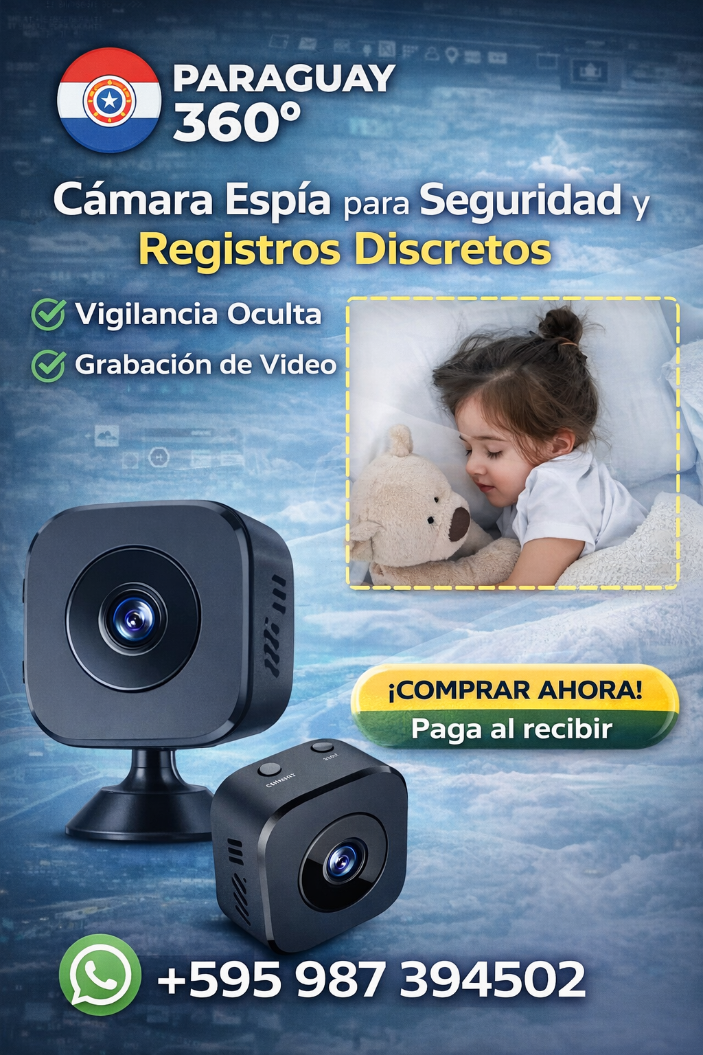 Mini Cam Espia Hd Wifi Ultra