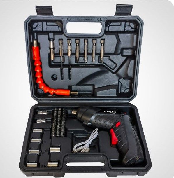 Kit Destornillador Taladro Recargable