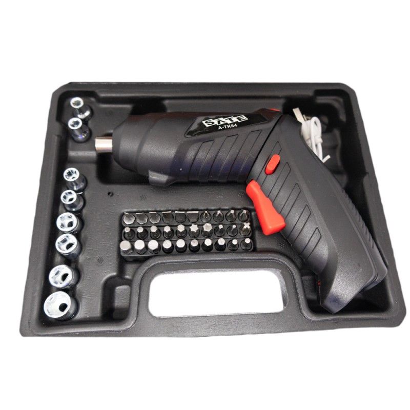 Kit Destornillador Taladro Recargable