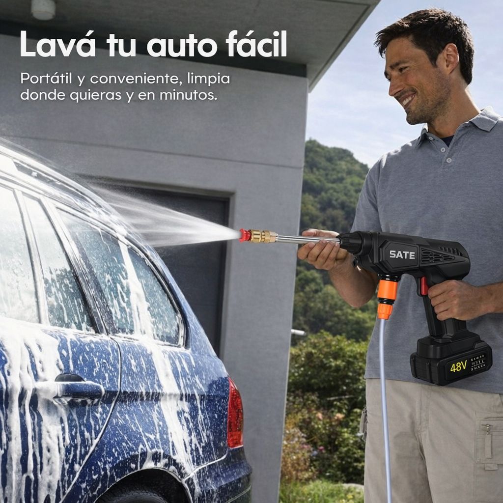 Hidrolavadora portátil SATE A-ML8107