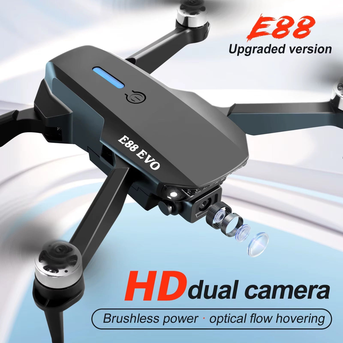 Dron E88 DOBLE CÁMARA