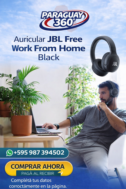 Auricular Jbl Free Work From Home Black