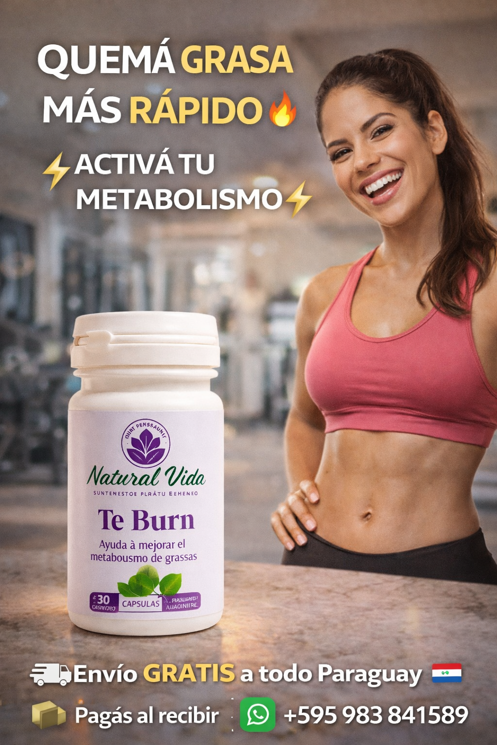 Quemador de Grasa Te Burn™ PRO