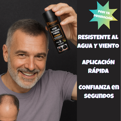 FIBRA CAPILAR para engrosar el cabello.