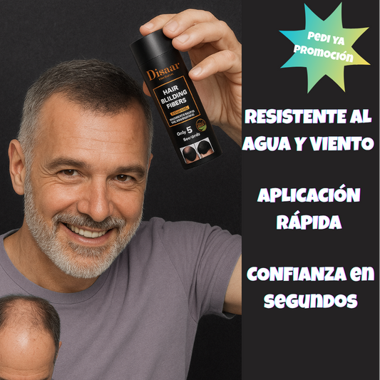 FIBRA CAPILAR para engrosar el cabello.